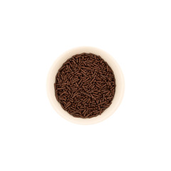 sweet chocolate sprinkles for bakery decoration