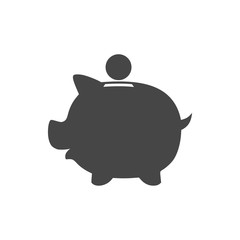 Piggy bank icon