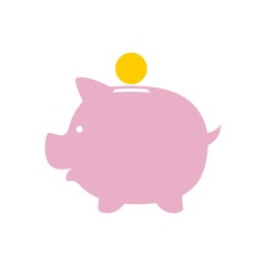 Piggy bank icon