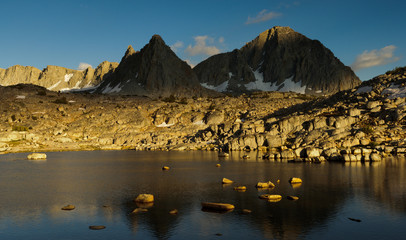 Dusy Basin, Sierra Nevada, Kalifornien