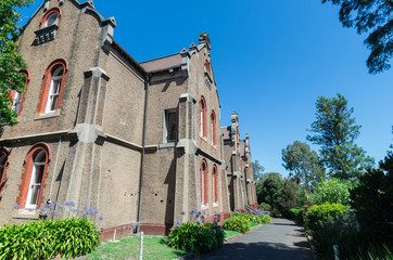 Fototapeta na wymiar Abbotsford Convent in inner Melbourne, Australia.