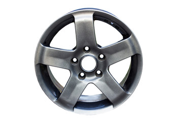 Obraz premium car disk/new car disk on a white background