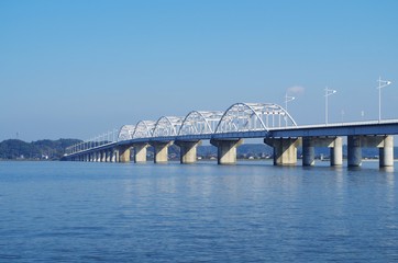 関東地方の北浦大橋