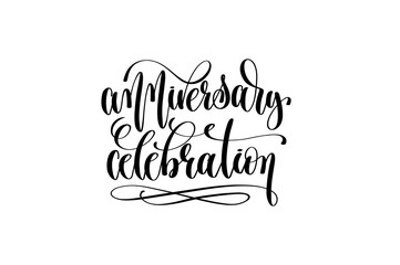 anniversary celebration hand lettering event invitation inscript