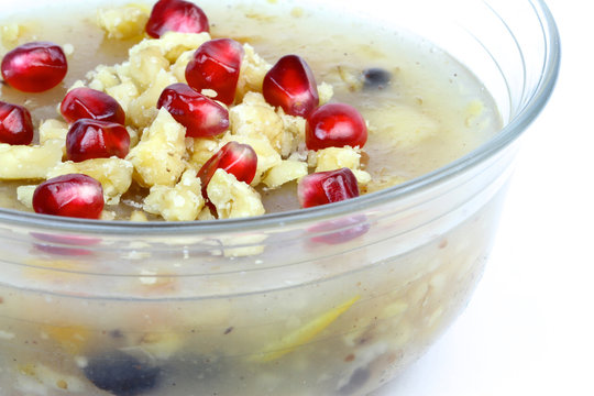 Traditional Turkish sweet " Ashura" ( Noah's pudding )
