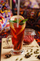 berry winter tea
