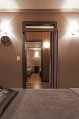 hotel massage room in seoul, korea.