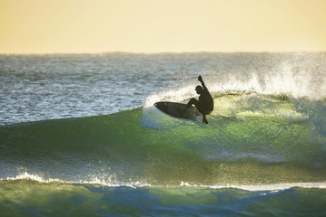 Surfing Kamchatka