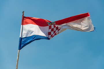 Kroatische Flagge