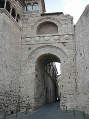 Fototapeta na wymiar View of the city of Perugia