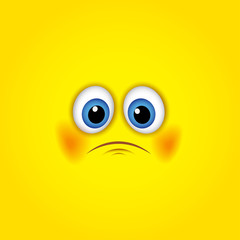 Sad emoticon, emoji