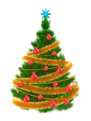 3d Christmas tree