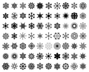 Schneeflockenset 70 Stk