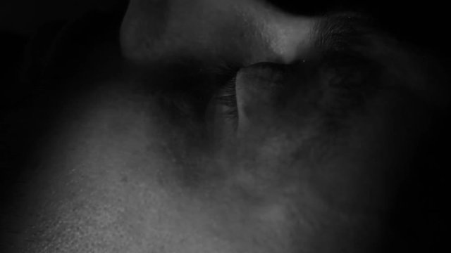 Horror Creepy Corpse Eye Open and Looks Around