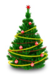 3d Christmas tree