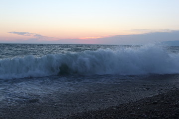 Sea, sand, wave, year 2014