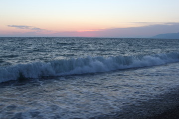 Sea, sand, wave, year 2014