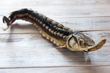 dried sturgeon