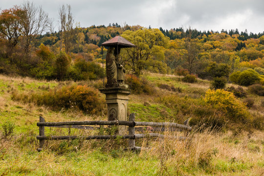 jesień beskid niski