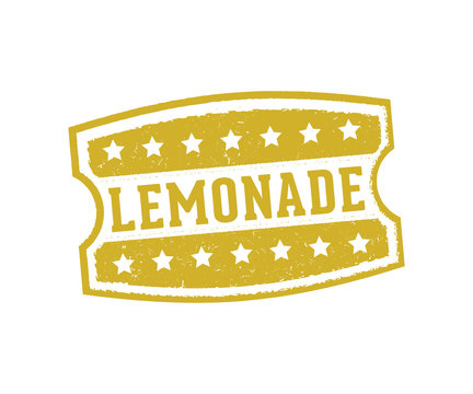 lemonade sign stamp
