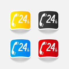 realistic design element: support service