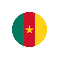 Cameroon flag, official colors and proportion correctly.