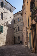 Fototapeta premium Appignano (Marches, Italy), historic village