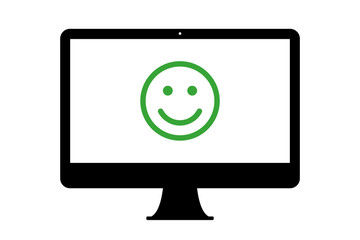 PC - Glücklicher Smiley