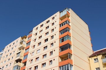 Contemporary apartment building