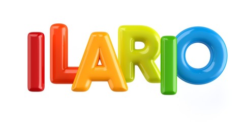 Bubbletext Name Ilario