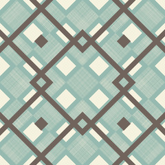 Abstract geometric seamless pattern on texture background. Endless pattern can be used for ceramic tile, wallpaper, linoleum, textile, web page background.