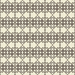 Abstract geometric seamless pattern on texture background. Endless pattern can be used for ceramic tile, wallpaper, linoleum, textile, web page background.