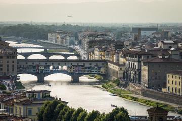 Naklejka premium Florence cityscape view