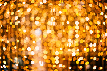 Festive blurred backdrop