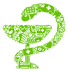 Medical symbol. Vector illustration