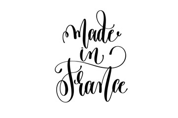 made in France hand lettering modern typography inscription