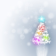 Christmas Multicolor Tree