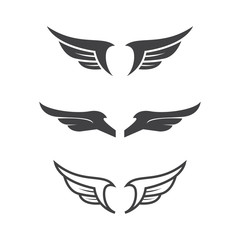 wing logo template set © twelve.std