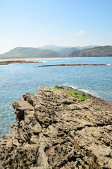 Fototapeta na wymiar coast of Muskiz, Vizcaya, Basque Country, spain, europe 