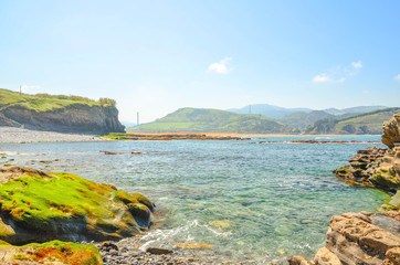 coast of Muskiz, Vizcaya, Basque Country, spain, europe 