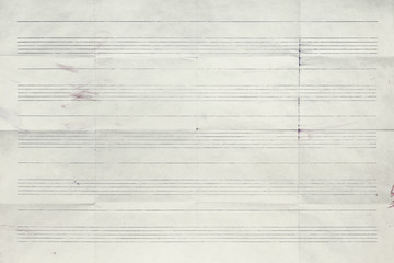 Sheet music without notes, background texture - 179842398