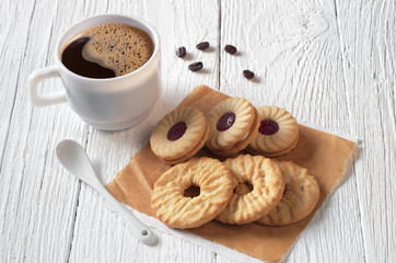 Coffee and biscuits