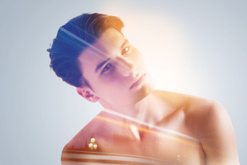 No bounds. New unique idea coming upon cute guy which he wants to realize as soon as possible while...