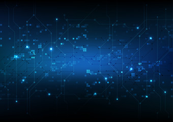 vector abstract background technology illustration communication data security