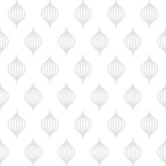 Minimalistic wavy pattern. Decorative seamless pattern with rhombus. Modern vector texture.