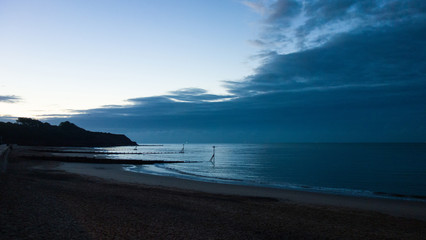 Obraz premium The Seafront, Exmouth, Devon, UK