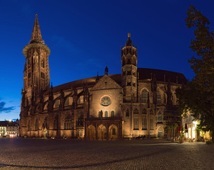 Fototapeta na wymiar Freiburg Minster (cathedral of Freiburg im Breisgau, southwest Germany)