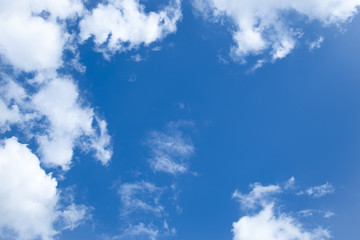 Obraz premium Beautiful sky and clouds.