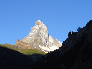 View of Matterhorn mountain
