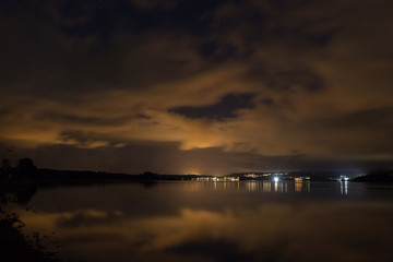 Evening over the Menai Strait.